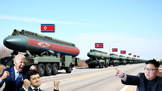 North Korean convoy of 3000 deadly missiles headed to Russia destroyed by USUkrainian forces [upl. by Niala]