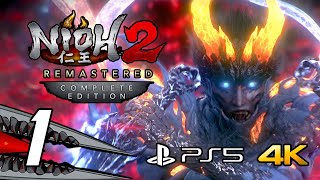 NIOH 2  O Início de Gameplay em Português PTBR  PS4 Pro [upl. by Utham]