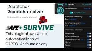 How to Setup 2Captcha Slover Extension on your Chrome browser  Ext 2Captcha Solver For Customer [upl. by Accebor]