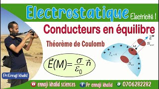 Théorème de Coulomb Champ au voisinage d’un conducteur [upl. by Tips]