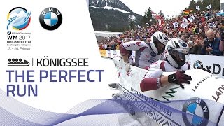 The Perfect Run  4Man Bobsleigh  BMW IBSF World Championships 2017 [upl. by Zoe]