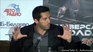 Scott Adkins Universal Soldier 4 Moscow Premiere amp Press Junket [upl. by Emmalyn]