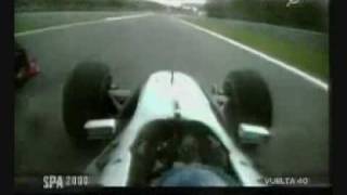 Hakkinen Vs Shumacher Vs Zonta  Spa 2000wmv [upl. by Benjamin]