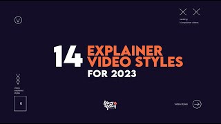 14 Explainer Video Styles for 2024  by Yum Yum Videos [upl. by Nannek499]