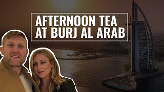 Afternoon tea at Burj Al Arab the only 7 star Hotel in the World [upl. by Michiko]