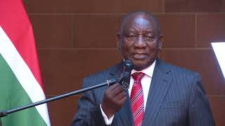 President Ramaphosa signs laws advancing the fight against GenderBased Violence and Corruption [upl. by Zeugirdor929]