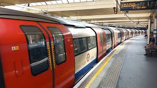 Not In Service Jubilee Line Train At Finchley Road Station [upl. by Aidyn]