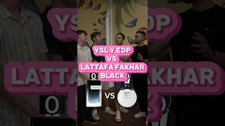 YSL Y EDP vs Lattafa clone shorts fragrances mensfragrance [upl. by Katzen]