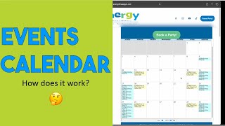 Events Calendar  How does it work [upl. by Notaek]