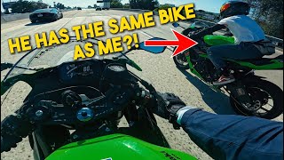 2024 Kawasaki ZX6R  MotoVlog Ep 6  Two ZX6R Cruising Home on the Freeway  Racing  Commute Home [upl. by Yclek]