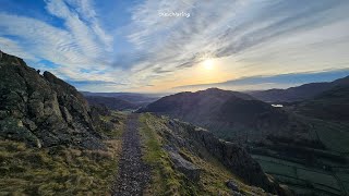 THE LANGDALE FELLS  Peak Bagging the WainwrightFells vancamp  Testing Diesel heater setup 👌 [upl. by Laira]