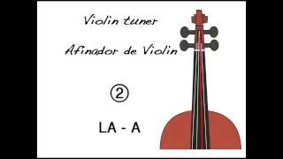 Violin Tuner  Afinador de Violín [upl. by Knowles]