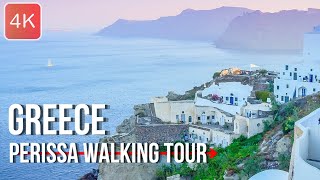 Greece 2022  Perissa Santorini  4k UHD 60fps [upl. by Richy409]