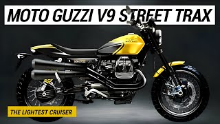 2024 MOTO GUZZI V9 STREET TRAX  The Lightest Cruiser VTwin engine AntiLock Braking System [upl. by Eicirtap]