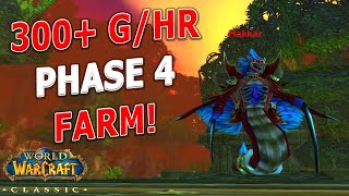 WoW Classic  ULTIMATE PHASE 4 GOLD FARM ZG Crocs Mage AOE Farm 300ghr [upl. by Neesay404]