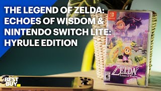 Save Hyrule with the wisdom of Princess Zelda and the Nintendo Switch Lite Hyrule Edition [upl. by Nacim]