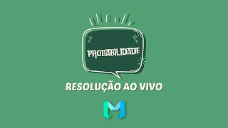 live PROBABILIDADE  matemagicando [upl. by Evan]