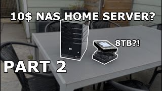 PART 2  Cheap 10 home server storage Truenas with only 2gb memory [upl. by Micco]