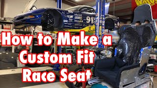 How to Make a Custom Foam Insert for a Race Seat [upl. by Kelcey701]