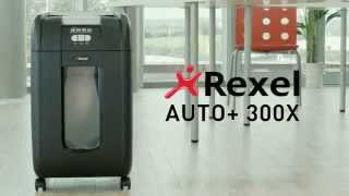 Rexel Auto 300X Auto Feed Shredder [upl. by Anecuza237]