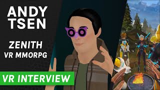 Zenith The Last City — VR MMO Interview w Andy Tsen Ramen VR CEO [upl. by Laoj]