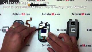 ATampT Motorola Tundra VA76r LCD Flip Repair Video Disassembly Take Apart Instructions [upl. by Jordanson]