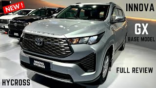 2023 Toyota Innova Hycross GX Base Model  Price Features Interiors  Toyota Innova Hycross 2023 [upl. by Znieh]