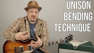 Blues Rock Lead Guitar Lesson  Unison Bends For EPIC Sounds [upl. by Bille]