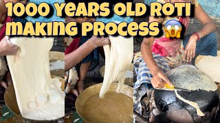 This is how matka roti made  most unique making process of roti [upl. by Asiak660]