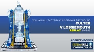 REPLAY Culter 31 Lossiemouth  William Hill Scottish Cup First Round 20132014 [upl. by Liebowitz]