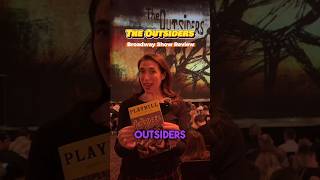 The Outsiders Musical Broadway Show Review [upl. by Winthorpe]