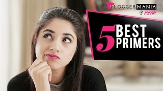 Top 5 Primers Ft Aashna Shroff  Nykaa [upl. by Ariaec989]