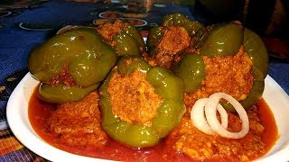 मसाला भरवां शिमला मिर्च  Masala Bharwa shimla mirch recipe  stuffed Capsicum recipe [upl. by Pengelly761]