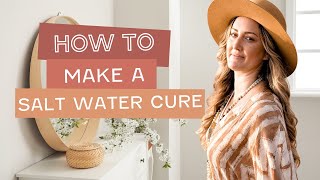 How to Make a Salt Water Cure to Remove Negative Energy from your Home [upl. by Ahterahs238]