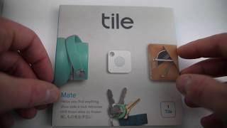 Tile Mate with Replaceable Battery Unboxing 2019 [upl. by Sena]