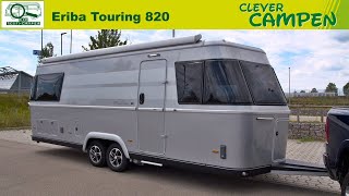 Eriba Touring 820 Echter Luxuscaravan oder teures Prestigeobjekt  TestReview  Clever Campen [upl. by Kevina430]