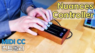 MIDI 페이더 컨트롤러  NUANCES CONTROLLER  UNBOXING and REVIEW [upl. by Mitchel]