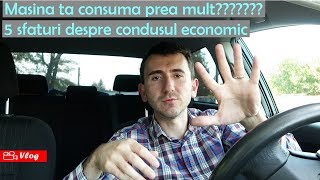 Masina ta consuma prea mult 5 sfaturi despre condusul economic [upl. by Alesiram610]