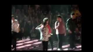 One Direction Perform Shaggy It Wasnt Me LYRICS Nottingham 2013 [upl. by Florance]