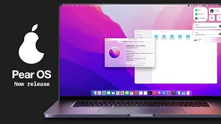Pear OS X Monterey [upl. by Bartolemo]