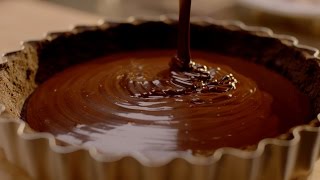 Slow mo chocolate pouring – Simply Nigella – BBC Two [upl. by Adnhoj]