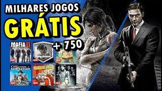 750 JOGOS GRÁTIS NO PS4 PARA JOGAR COMPLETOS VOCÊ NÃO LEU ERRADO [upl. by Boykins]