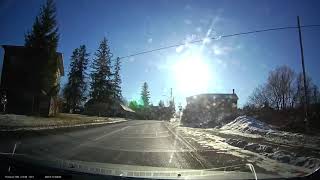 Drive from Hanover Ontario to Neustadt via Grey Road 10 Jan 1423 [upl. by Aiyt103]