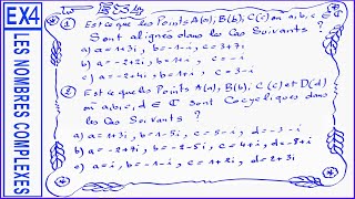 LES NOMBRES COMPLEXES EX4 solution détaillée avec rappel du cours durant la solution [upl. by Alcott828]