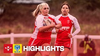 HIGHLIGHTS Hull KR Women vs Warrington Lunas [upl. by Klingel550]