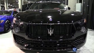 2017 Maserati Levante  Exterior Walkaround  2016 LA Auto Show [upl. by Feigin]