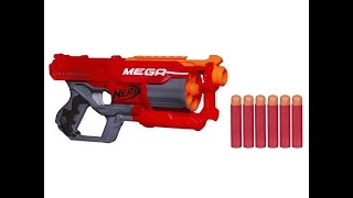 NERF NStrike Elite MEGA Cycloneshock Unboxing Türkçe Tanıtım [upl. by Aihtenak]