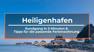 Heiligenhafen in 5 Minuten amp Tipps für die passende Ferienwohnung in der Kleinstadt an der Ostsee [upl. by Yelak]