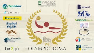 Olympic Roma vs CN Latina 79 Pallanuoto Serie A2 VIII giornata 13012024  SINTESI 4K [upl. by Alicsirp]