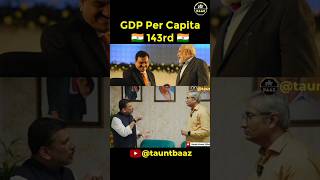 GDP Per Capita of 🇮🇳 143rd 🤫 [upl. by Hanford731]